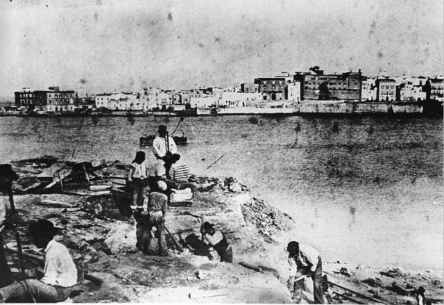 1900 Sbancamento dello Scoglio del Tonno1